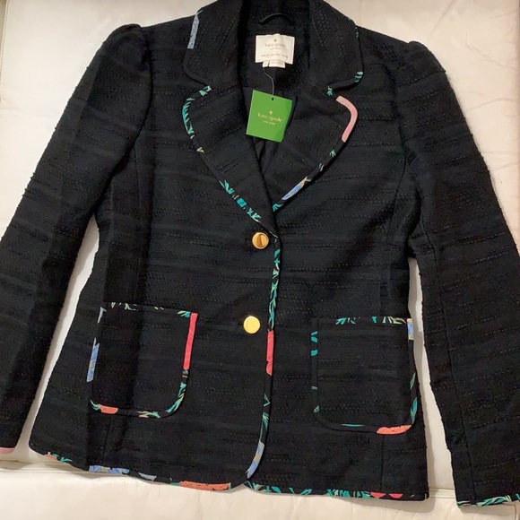 kate spade Jackets & Blazers - Kate Spade New York Blossom Tweed Blazer